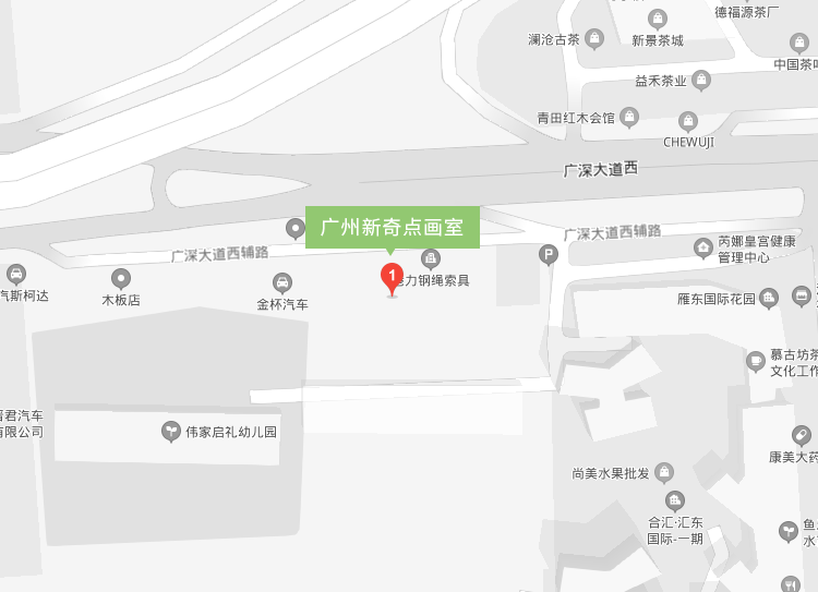 广州新奇点画室地图